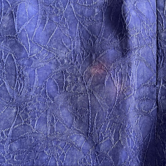 Vintage 80s St Michael from MARCS AND SPENCER 100% cupro dress! Royal blue - Picture 12 of 12